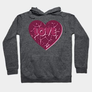 Retro Heart Hoodie